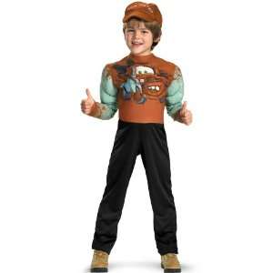   Tow Mater Muscle Costume Medium 7 8 Kids Halloween 2011 Toys & Games