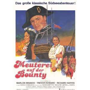 Mutiny on the Bounty Movie Poster (11 x 17 Inches   28cm x 44cm) (1962 