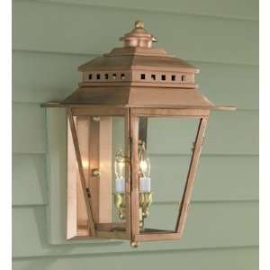 Norwell Lighting 2255 CO CL New Orleans Two Light Outdoor 
