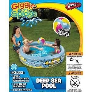  Wham o Giggle N Splash Deep Sea Pool: Toys & Games