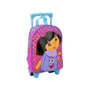  Dora the Explorer Toddler Rolling School Backpack: Office 