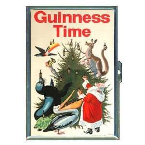 Guinness Beer Christmas Tree ID Holder, Cigarette Case or Wallet MADE 