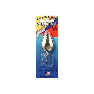   Plastics Fishing Lures Steelhead Special Spoons 1/2oz Hammered Brass