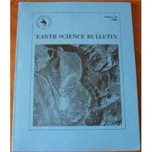  Earth Science Bulletin Vol. 15 1982 WGA Books