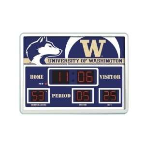  Washington Huskies Scoreboard Clock