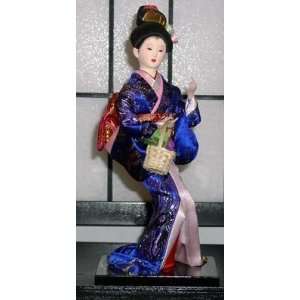  9quot; Japanese GEISHA Oriental Doll DOL9001 9: Toys 
