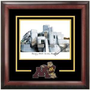  University of Minnesota Golden Gophers Spirit Framed 