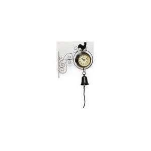   Bell Decorative Wall Clock   by Infinity Instruments: Home & Kitchen