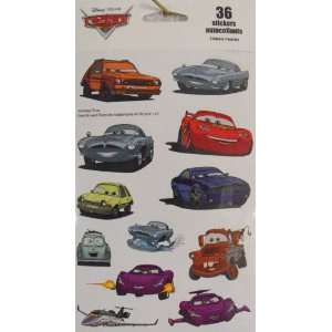  Disney Pixar Cars 36 Stickers Toys & Games