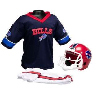  Buffalo Bills NFL Youth Helmet and Uniform Set: Sports 
