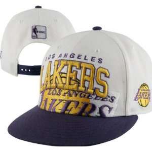 Los Angeles Lakers NBA 47 Brand Vintage White Blockhouse 