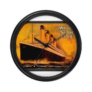 White Star Titanic Wall Clock by 