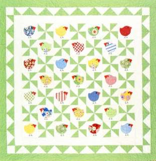 Chubby Chicks Quilt Pattern by Black Mountain Quilts  