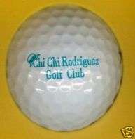 Vintage Signature Golf Ball Chi Chi Rodríguez GC  