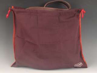 Vintage Brown Leather Coach Purse Shoulder Bag Handbag Bag 9034  