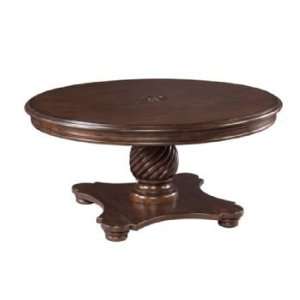 Homecoming Maple Round Cocktail Table Top & Base (1 BX 36 024PT, 1 BX 