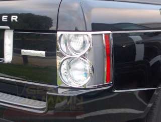 Range Rover HSE L322 CHROME TAIL LIGHT Covers 2003 2009  