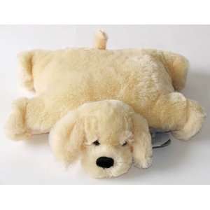    Hi My Name is Goldie Dog 14 Plush Pillow and Toy Toys & Games