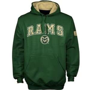  Colorado State Rams Automatic Hooded Sweatshirt (Green 