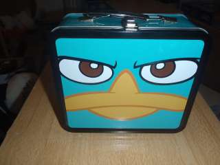 PHINEAS ANS FERB METAL LUNCHBOX AGENT P WANTS YOU! BY DISNEY  