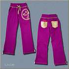 Brand New with tags ZUMBA DISCO SWEATPANTS, Color EGGPLANT MEDIUM Low 