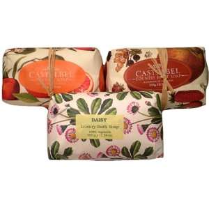   Country Fruit & Orange Single Bar Soap Set From Portugal: Health