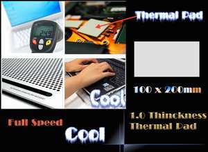 Thermal pad 100x200 1mm Thickness Xbox360 CPU GPU  