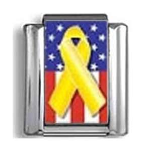  Support Our Troops Photo Italian Charm Jewelry