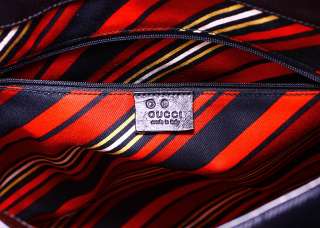 NWT Ladies Gucci Black GG Canvas Hobo Shoulder Bag Authentic 248272 