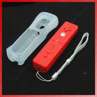Wireless Remote Controller for Nintendo Wii Red + Case  