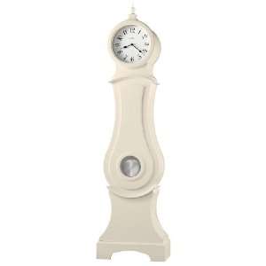  Hannover Vanilla White Grandfather Clock:  Home & Kitchen