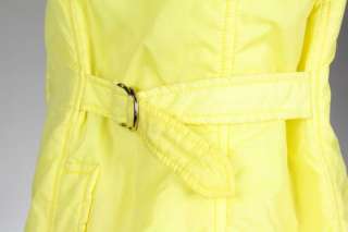   80s/90s Montgomery Ward Yellow Puffy Coat/Jacket Womens M  