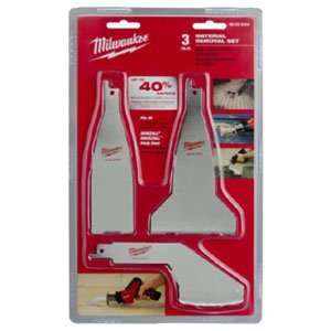  Milwaukee 49 22 5403 3 Piece Material Removal Set: Home 