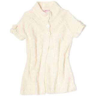 Pink Angel Girls 7 16 Short Sleeve Cable Sweater