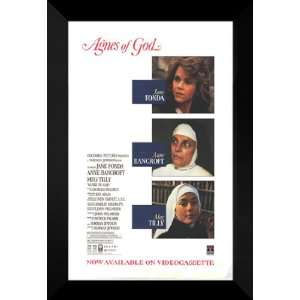  Agnes of God 27x40 FRAMED Movie Poster   Style B   1985 