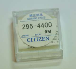 Citizen ECO Drive capacitor/battery repairs 295 44 NEW  