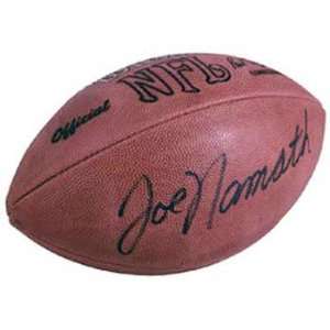 Joe Namath Autographed Football 