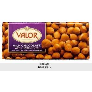 Valor Chocolate Bars Milk with Hazelnuts Grocery & Gourmet Food