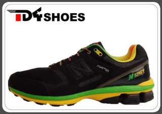   MR70 SRB 2E Black Yellow Green Jamaica 2011 Mens Running Shoes  