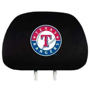   Texas Rangers MLB Headrest Covers (2 Pack) Covers: Sports & Outdoors