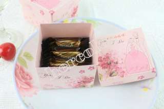   couple Pearl color Wedding Favor Large Candy Boxes Gift Box  
