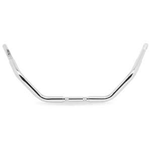 Bikers Choice 1 1/4in. Fat Bars  Dresser Bend   Chrome, Color Chrome 