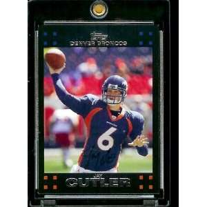  16 Jay Cutler   Denver Broncos   NFL Trading Cards: Sports & Outdoors