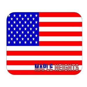  US Flag   Maple Heights, Ohio (OH) Mouse Pad Everything 