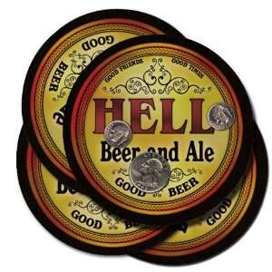  Hell Beer and Ale Coaster Set