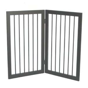  Mission Style Two Panel Freestanding Dog Gate: Baby