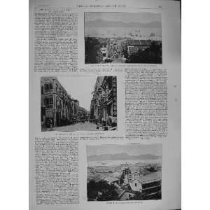  1894 HONG KONG PLAGUE CHINESE ENGLISH QUARTER STREET
