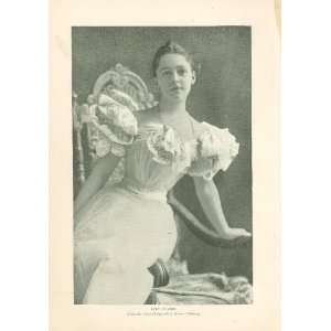  1897 Print Actress Lulu Glaser 