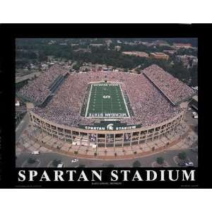  Michigan State Spartans Stadium Poster