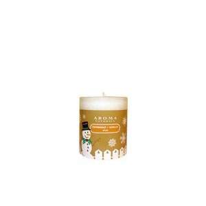   : Aroma Naturals   Candle, Holiday, Wish, Snow, 3X3.5: Home & Kitchen
